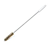 FryOilSaver Co, B52C, Deep Fryer Drain & Cooling System Cleaning Brush, Resistant to Temperatures up to 750F, Straight Brush, Length 27'