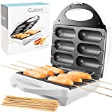 Hot Dog on a Stick Maker - Perfect Corn Dogs, Cheese Sticks, Cake Pops and More - Includes Recipes