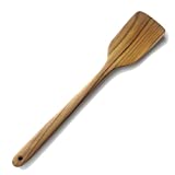 FAAY 18' Teak Large Wooden Spatula, Heavy Duty Cajun Stir Paddle for Cooking in Big Pot, Handcrafted from High Moist Resistance Teak, Wooden Spoon Flat for Brewing, Grill, Mixing, Stirring, Decor