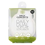 Daily Concepts - Daily Dual Texture Scrubber - Regular Texture Where You Need More Exfoliation And Soft Texture For The More Gentle Parts Of Your Body. (You Just Need To Choose Your Side.)
