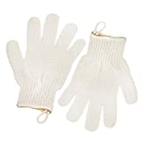 Exfoliating Gloves - Body Scrub For Smooth And Soft Skin - Body Exfoliator For Ingrown Hair Dead Skin Remover And Itchy And Flaky Skin - Scrubber Shower Accessories For Women And Men 1 Pair Glove