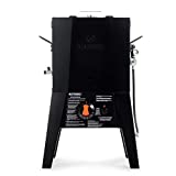 Masterbuilt MB20020120 Propane Thermostat Control Fryer, Black