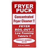 Fryer Puck 401304001 4oz Deep Fryer Cleaner Tablets (5 Tabs/Box)