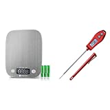 Etekcity LED Food Scale and Red Meat Thermometer