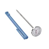 KitchenAidKQ901 Instant Read Food Thermometer for Kitchen or Grill, TEMPERATURE RANGE: 20F to 220F, 1 Inch Dial, Blue Velvet