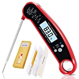 SKERYBD Digital Meat Thermometer for Cooking and Grilling, 2s Instant Read & High Accuracy & IP67 Waterproof, for Kitchen Food Candy