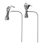 GRILLME 2 Sets Replacement Parts High-Temperature Meat BBQ Probe for Traeger Pellet Grills