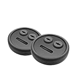 Meat Thermometer Probe Grommet for Grills，2-Pack ,Compatible with Weber 85037 Smokey and Other Grills Mountain Cookers ，DIY Sensor Port Replacement Accessories