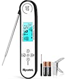 Nycetek Instant Read Meat thermomter Digital for Cooking, Waterproof Kitchen Food Candy Thermometer for Meat, Deep Frying, Baking, Outdoor Cooking, BBQ & Grilling