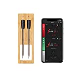 Meat Thermometer | 165ft Long Range Smart Wireless Food Thermometer with Bluetooth and Assisted Cooking for BBQ, Oven, Deep Frying, etc(2 Probes)