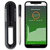 Tappecue AirProbe2 Smart Wireless Meat Thermometer | Bluetooth & Cloud Connected for Unlimited Range | Meat Probe for use in Kitchen Pressure Cooker, AirFryer, BBQ Grill, Oven, Smoker, Rotisserie