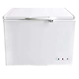 DUURA DCF7 Heavy Duty Commercial Sub Zero Chest Freezer Locking Lid NSF Garage Ready, 7 Cubic Feet 198 Liter 37.8 Inches Wide, White