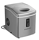 EdgeStar PIM100SS 12 Inch Wide 2.2 Lbs. Capacity Portable Ice Maker with 26.5 Lbs. Daily Ice Production