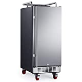 EdgeStar BR1500SS 15' Built-In Kegerator Conversion Refrigerator - Stainless Steel