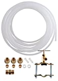 Ice Maker And Humidifier Installation Kit by Choice Hose And Tubing Poly Tubing, Includes Everything For Installation, Lead Free, Adapt Water Lines and Pipe Connections To Refrigerator and Freezer