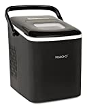 Igloo Premium Self-Cleaning Countertop Ice Maker Machine, Handled Portable Ice Maker, Produces 26 lbs. in 24 hrs. with Ice Cubes Ready in 6-8 Minutes, Comes with Ice Scoop and Basket