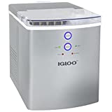 Igloo Premium Countertop Ice Maker Machine, Portable Ice Maker, Produces 33 lbs. in 24 hrs. with Ice Cubes Ready in 6-8 Minutes, Comes with Ice Scoop and Basket
