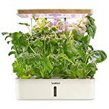 Ivation 12-Pod Indoor Hydroponics Growing System Kit with LED Grow Light, Herb Garden Planter for Herbs, Vegetables, Plants Flowers and Fruit