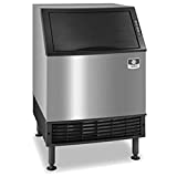 Manitowoc UDF0140A NEO 26' Air Cooled Undercounter Dice Cube Ice Machine with 90 lb. Bin - 115V, 135 lb