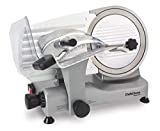 Chef'sChoice 672 Professional Electric Food and Meat Slicer Tilted Design for Fast and Efficient Slicing, Silver, One Size, Gray