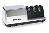 Chef'sChoice Commercial EdgeSelect Diamond Hone Electric Kitchen Knife Sharpener NSF Approved, 3-Stage, Silver