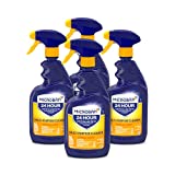 Microban Disinfectant Spray, 24 Hour Sanitizing and Antibacterial Spray, All Purpose Cleaner, Citrus Scent, 4 Count, 22 fl oz Each