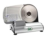LEM Products 1240 Mighty Bite Belt Driven Meat Slicer (8.5-Inch Blade), clear
