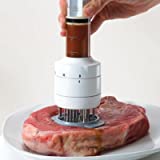 SHEbaking Meat Tenderizer Tool with Ultra Sharp Stainless Steel Needle Blades Turkey Marinade Injector, Marinade Injector for Tenderizing Steak Turkey Chicken Injector, Flavor Enhancer Kitchen Tool
