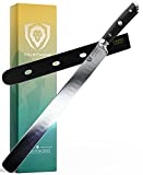 DALSTRONG Slicing & Carving Knife - 12' - Gladiator Series - Granton Edge - Forged High-Carbon German Steel - G10 Handle - w/ Sheath - NSF Certified