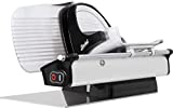 Berkel Home Line 250 Food Slicer/Black/10' Blade/Electric, Luxury, Premium, Food Slicer/Slices Prosciutto, Meat, Cold Cuts, Fish, Ham, Cheese, Bread, Fruit and Veggies/Adjustable Thickness Dial