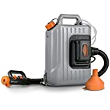 SuperHandy ULV Fogger Cordless Backpack, Garden Mist Sprayer Machine w/48V Battery, 2.6GAL 1-10GPH - for Lawn-Care, Hydroponics, Sanitizing
