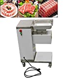 Stainless Commercial Meat Slicer&Meat cutter/Slicer Machine& Automatic Meat Cutting Chopper Machine&Diced Meat Chopper Machine&Multifunction Commercial Stuff Mincer 500kg/Hour(FREE US SHIPPING)