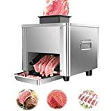 Meat Shred Machine 2.5mm Meat Cutter Electric Meat Cutting Machine Stainless Steel Auto Meat Slicer,US SHIPPING