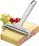 Westmark Germany Heavy Duty Stainless Steel Wire Cheese Slicer Angle Adjustable (Grey),7' x 3.9' x 0.2' -