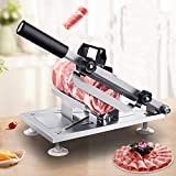 Manual Frozen Meat Slicer Hand Meat Slicing Machine Beef Mutton Roll Meat Cheese Slicer Stainless Steel Meat Slicer Cutter
