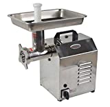 Hakka Brothers TC Series Commercial Stainless Steel Electric Meat Grinders (TC12)