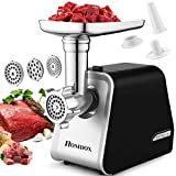 2000W Electric Meat Grinder, Heavy Duty Meat Grinder Machine Sausage Stuffer Maker with 3 Grinding Plates and Sausage Stuffing Tubes, Meat Grinder for Home Use and Commercial/ETL Approved