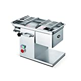 KWS JQ-58 Duo Function Commercial 1950W 2.6HP Electric Fresh Meat Cutter + Stainless Steel Meat Grinder All in One Grinding and Slicing Machine for Restaurant/Deli/Butcher Shop