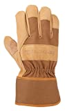Carhartt Men's System 5 Work Glove with Safety Cuff, Brown, 2X-Large (Pack of 2)