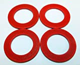 FOUR PACK Size #22 fiber meat grinder thrust washer fits Hobart auger worm gear 8422 4222 4822 4622 8822 and others. Please compare measurements to your needs.