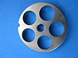 Smokehouse Chef size #22 x 3/4 (20 mm) LARGE holes Meat Grinder Plate Disc fits Hobart 8422 4322 4622 4822 100% Stainless Steel LEM Cabelas MTN