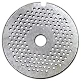 Smokehouse Chef size #32 x 1/8 (3mm) holes Meat Grinder Plate Disc fits Hobart 4332 4532 4732 4632 4046 4246 100% Stainless Steel