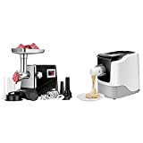 VIVOHOME 3 in 1 high-power small household electric meat grinder with Electric Pasta and Ramen Noodle Maker