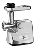 Waring Pro MG855 Professional Die-Cast Metal Housing Meat Grinder, Brushed Stainless Steel