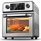 Air Fryer Oven 16-Quart: 10-in-1 Airfryer Toaster Oven Combo - 1700W Large Airfryer Convection Oven Countertop Combo with Rotisserie | Dehydrator