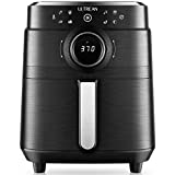 Ultrean Air Fryer, XL 6 Quart 8-in-1 Electric Hot Air Fryer Oven Oilless Cooker, Large Family Size LED Touch Control Panel and Nonstick Basket, UL Certified,1700W
