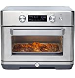 GE Digital Air Fryer Toaster Oven + Accessory Set | Convection Toaster with 8 Cook Modes | Large Capacity Oven - Fits 12' Pizza | Countertop Kitchen Essentials | Stainless Steel