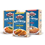 Louisiana Fish Fry Products Air Fry Variety Pack - Chicken, Fish & Pork - 5 oz (Pack of 6)