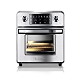 Chef Giant Large Air Fryer Oven Combo - 9 in 1 Air Fryer Toaster Oven Combo with 11 Cooking Function Presets - 15.3 Quart Air Fryer Large Family Size for Baking, Grilling - Includes 10 Accessories