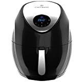 ChefWave 7.4qt Large Air Fryer – Uses Little or No Oil Healthy Cooker with High Speed 360-Degree Air Circulation – Digital Touchscreen -7 Presets and Modes - 1700 Watt